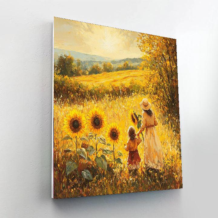 Golden Field Of Memories Paint By Number