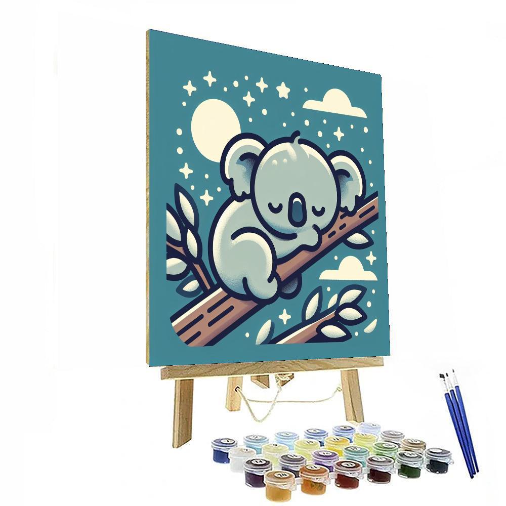 Cuddly Koala Dreamtime Paint By Color
