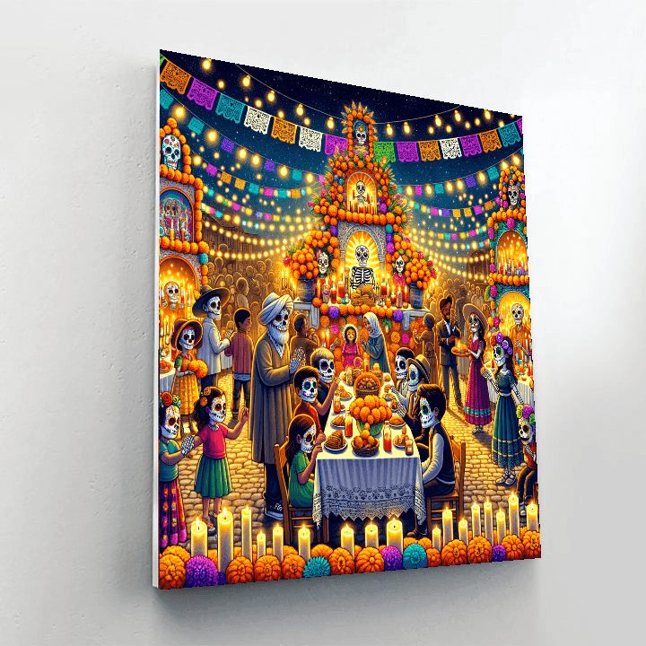 Dia De Los Muertos Paint By Numbers Kits