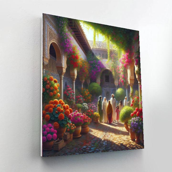 Córdoba Patios Festival - Spain Painting Number Kit