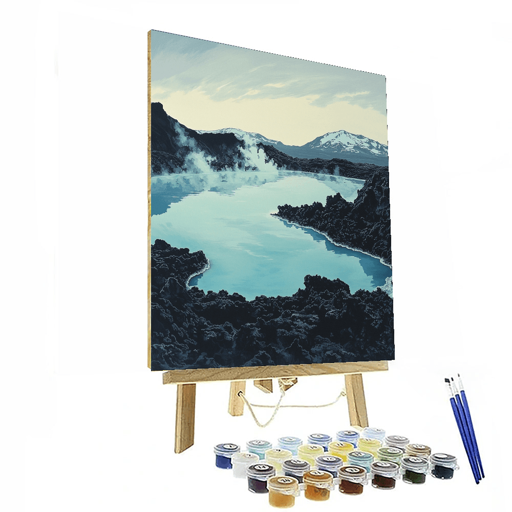 Blue Lagoon - Iceland DIY Paint By Numbers