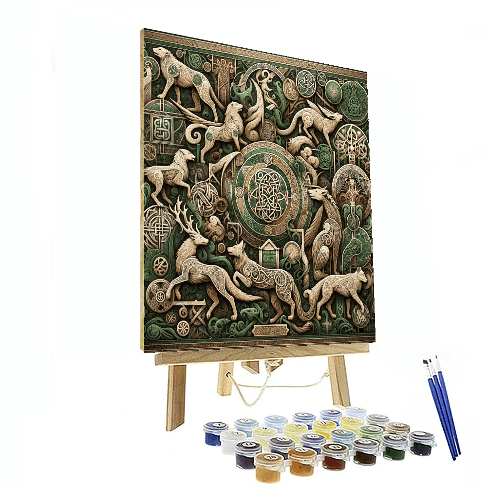 Celtic Myth And Mystery Numbered Painting Kits