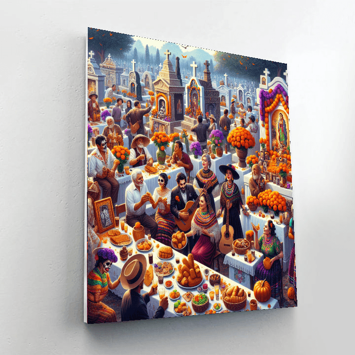 Day Of The Dead - Ecuador Paint By Numbers