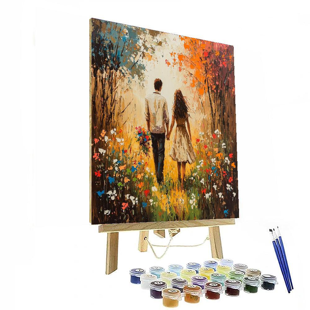 Embracing Nature's Beauty Painting By Numbers Kit