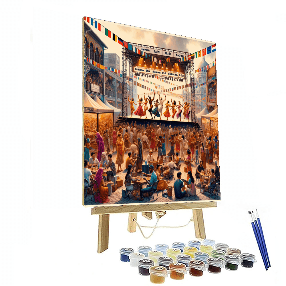 Singapore Arts Festival Painting By Numbers Kit