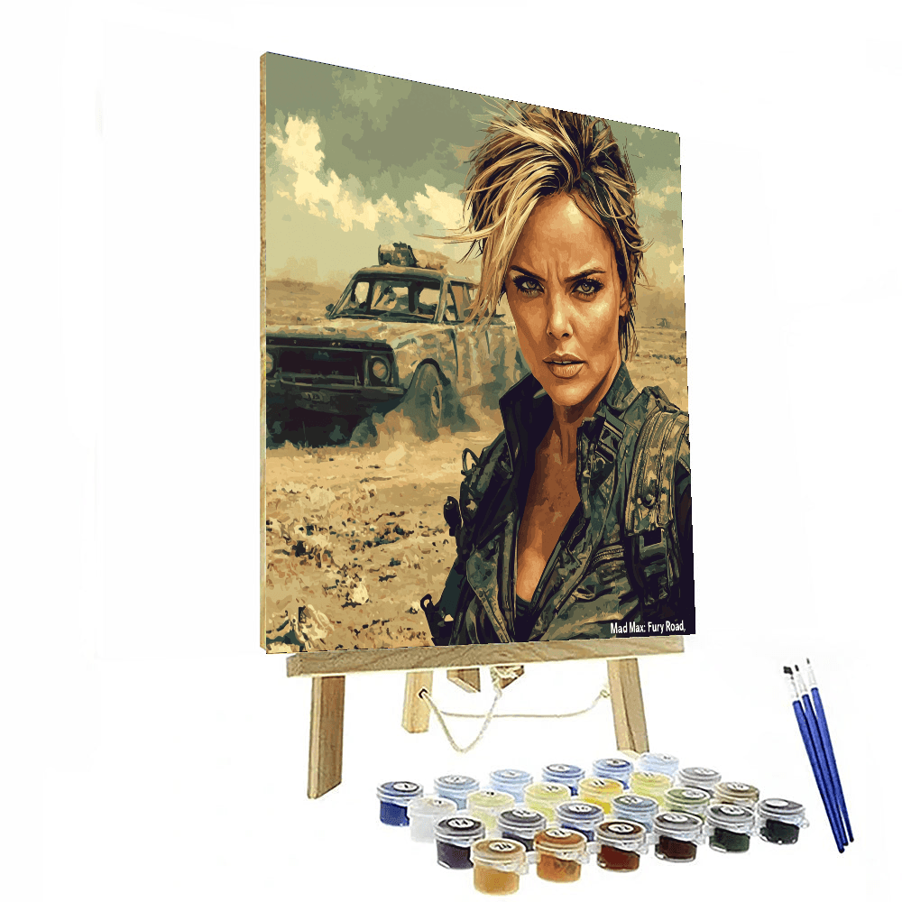 Charlize Theron: The Fearless Warrior Of Cinema Paint By Numbers
