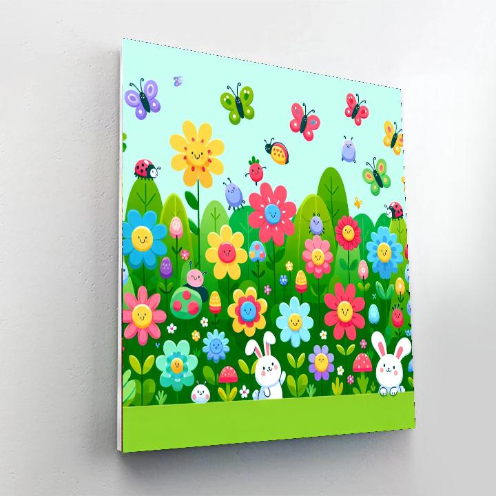 Adventure In A Magical Garden Numbered Painting Kits
