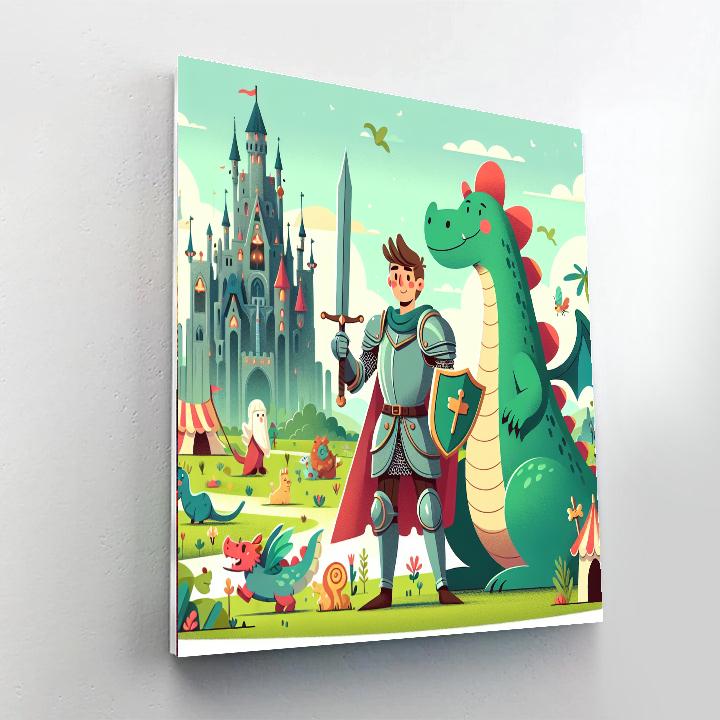 Epic Fantasy Worlds Paint By Number
