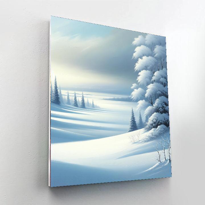 Majestic Winter Majesty Paint By Numbers Art