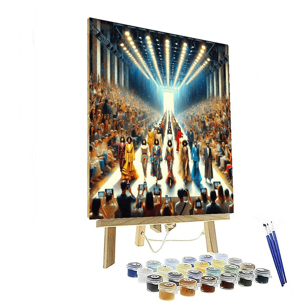 Kuala Lumpur Fashion Week Painting Number Kit