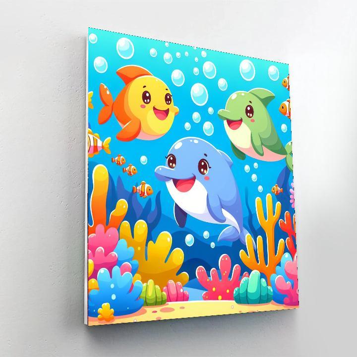 Charming Ocean Quest Number Painting