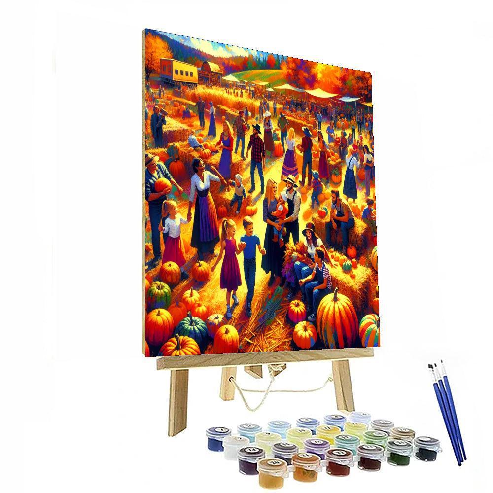 Charming Autumn Festival Numbered Painting Kits