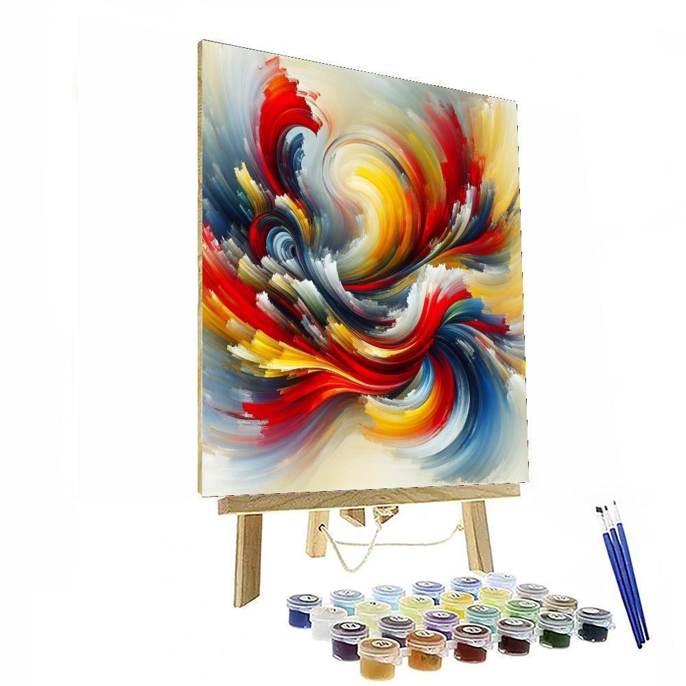 Dancing Colors Of Joy Numbered Painting Kits