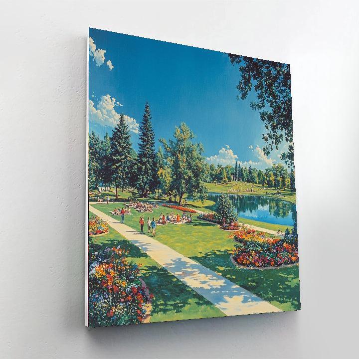 Eisenhower Park - New York Paint By Number