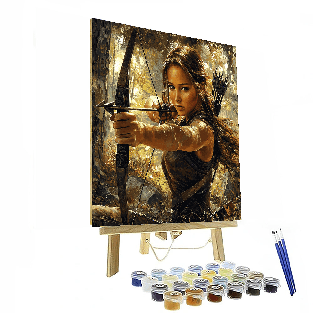 Jennifer Lawrence: From Katniss To Stardom Paint By Number