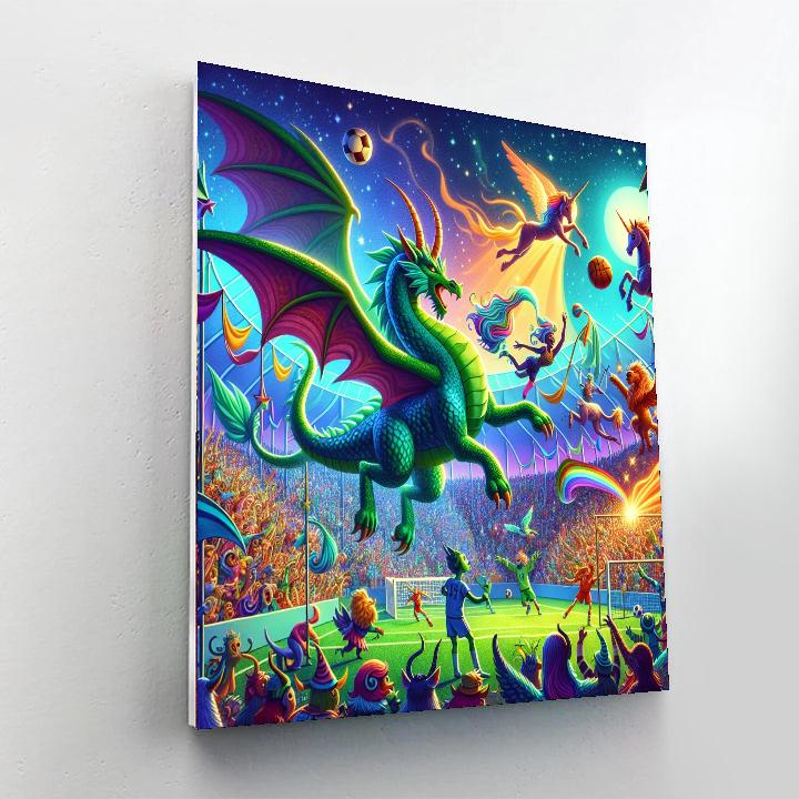 Fantasy Sports Arena Paint By Numbers