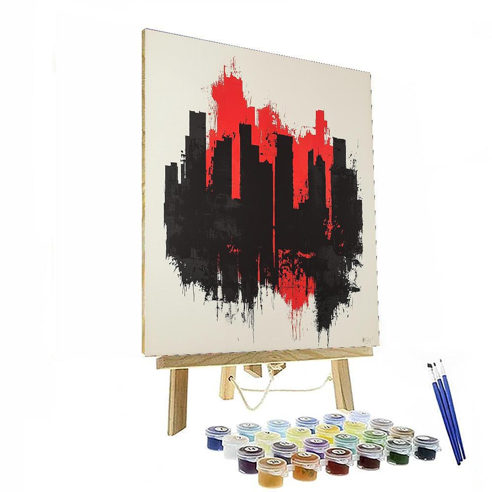 Banksy Inspired Unseen Barriers  Paint By Number