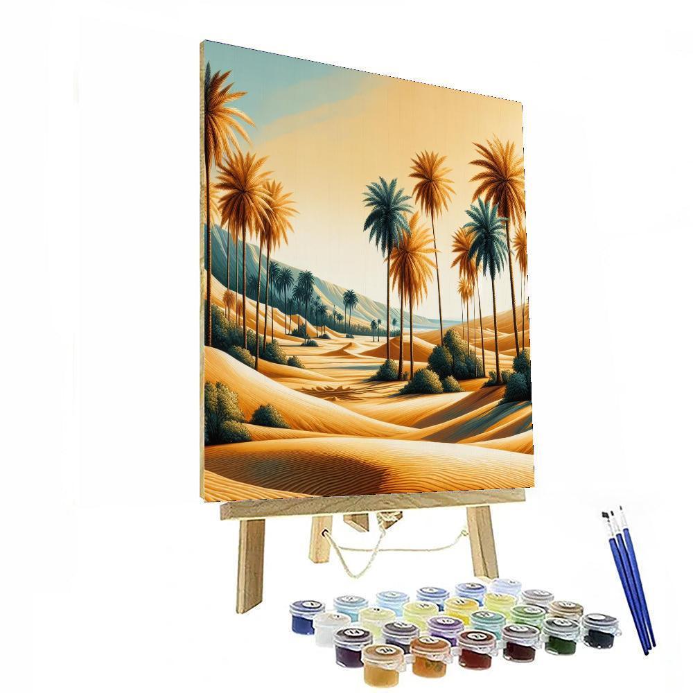 Timeless Desert Oasis - DIY Painting By Numbers Kit – Artistry Rack