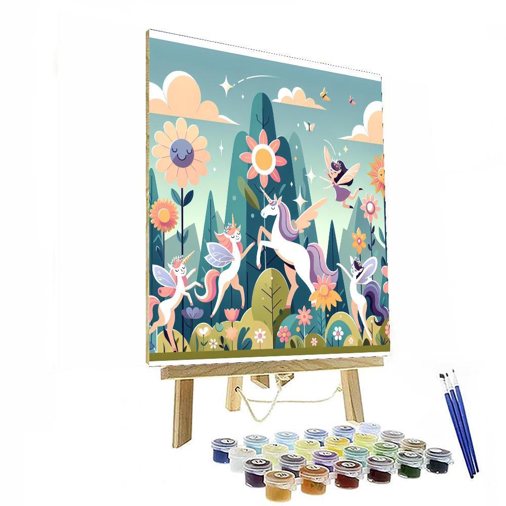 Magical Fairy Tale Woods Paint By Numbers Art