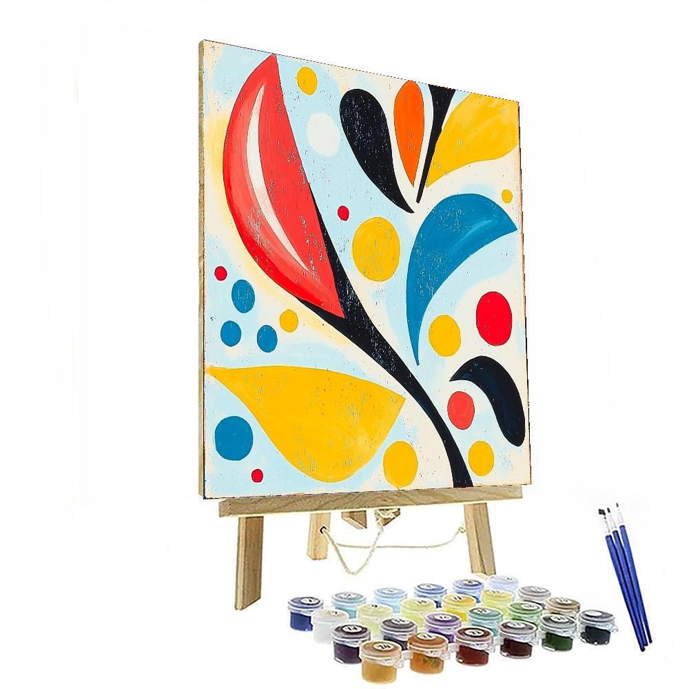 Joan Miró Inspired Joyful Playgrounds  Paint By Color