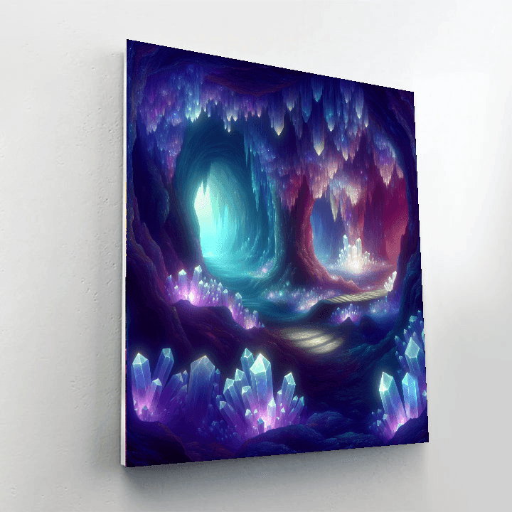 Ethereal Cavern Paint By Numbers Art