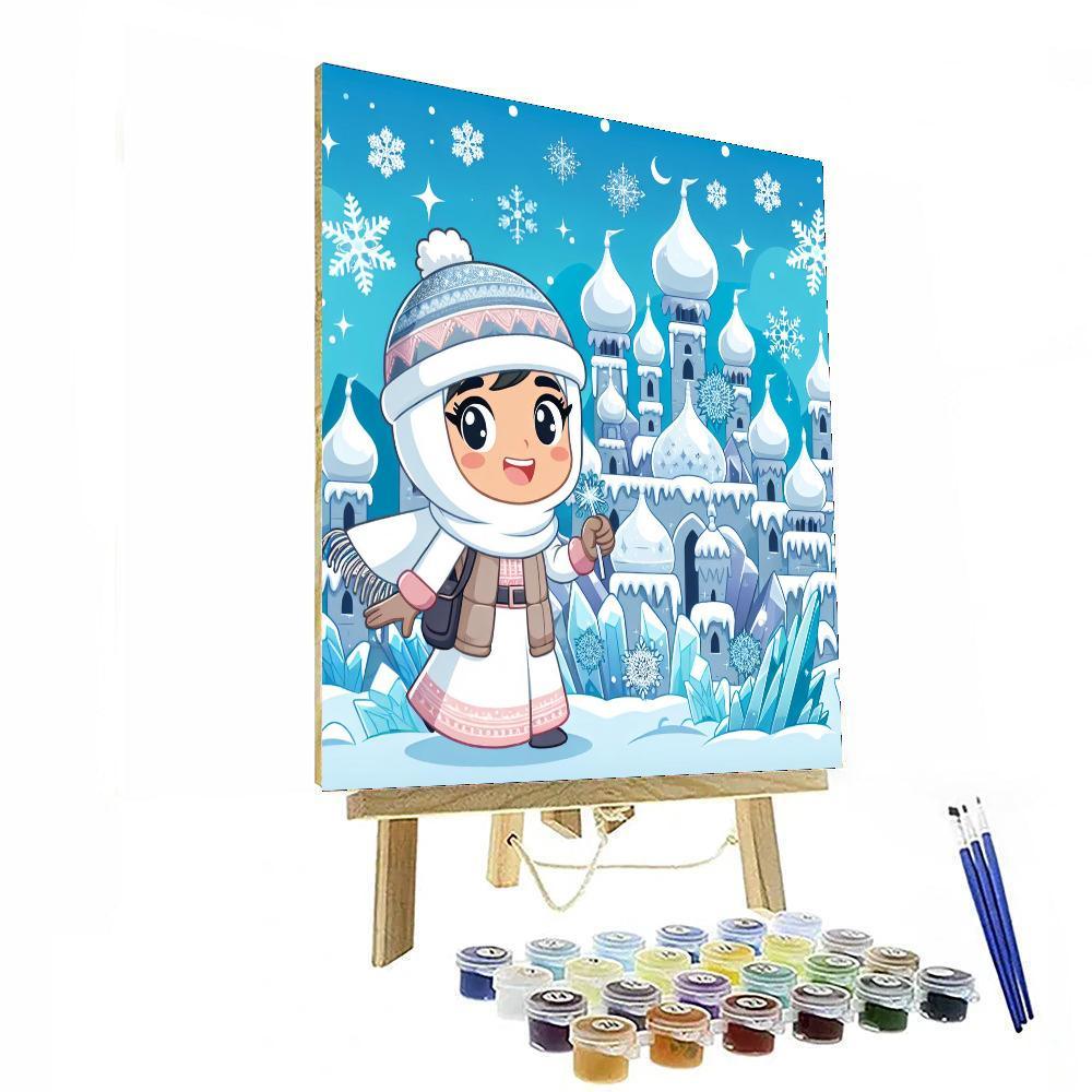 Ice Castle Quest Paint By Numbers Kits
