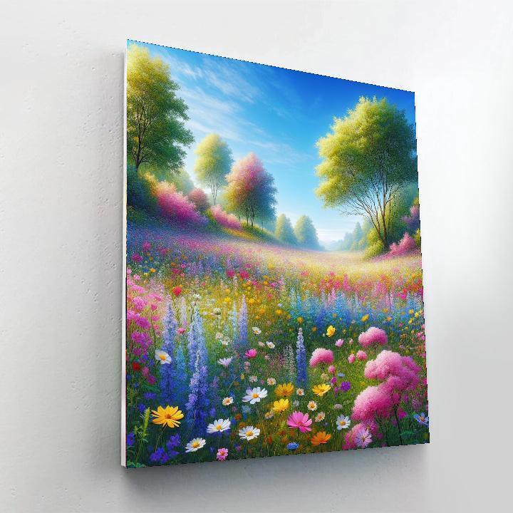 Serene Meadow Retreat Paint By Numbers Kits