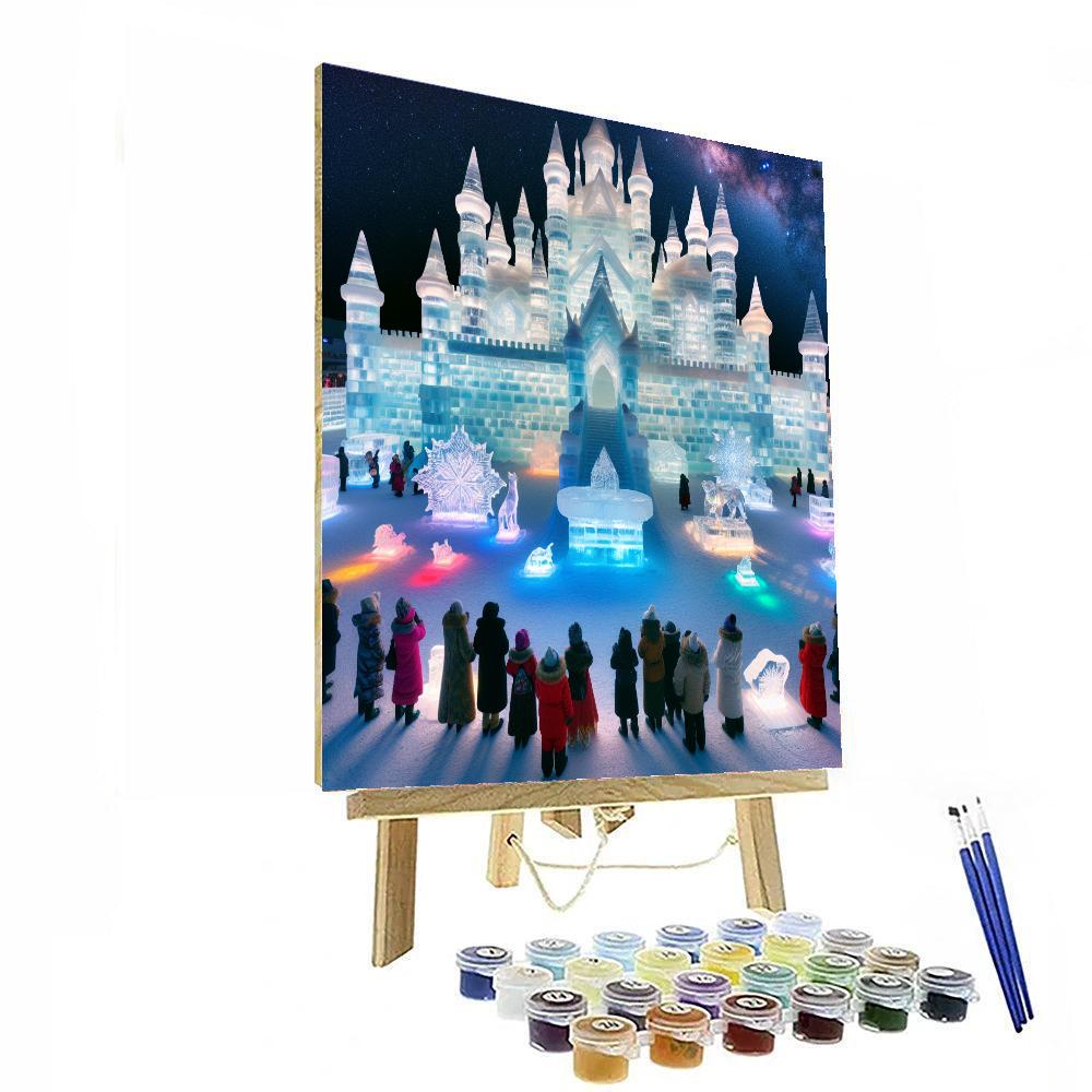 Snow And Ice Sculpture Festival - Harbin Paint By Numbers Art