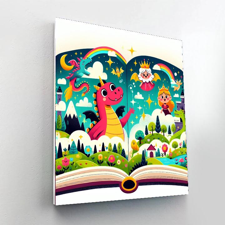 Enchanted Adventure Book Number Painting
