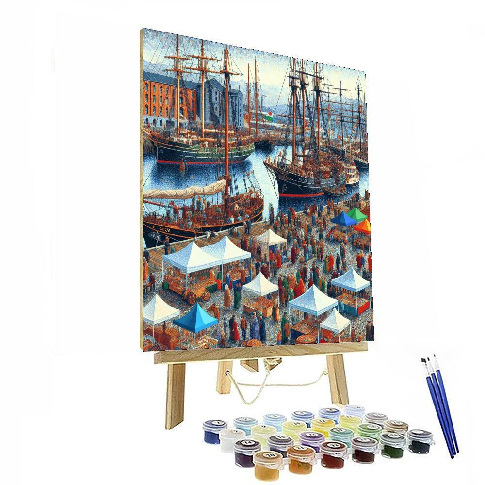 Belfast Titanic Maritime Festival - Northern Ireland Painting By Numbers Kit