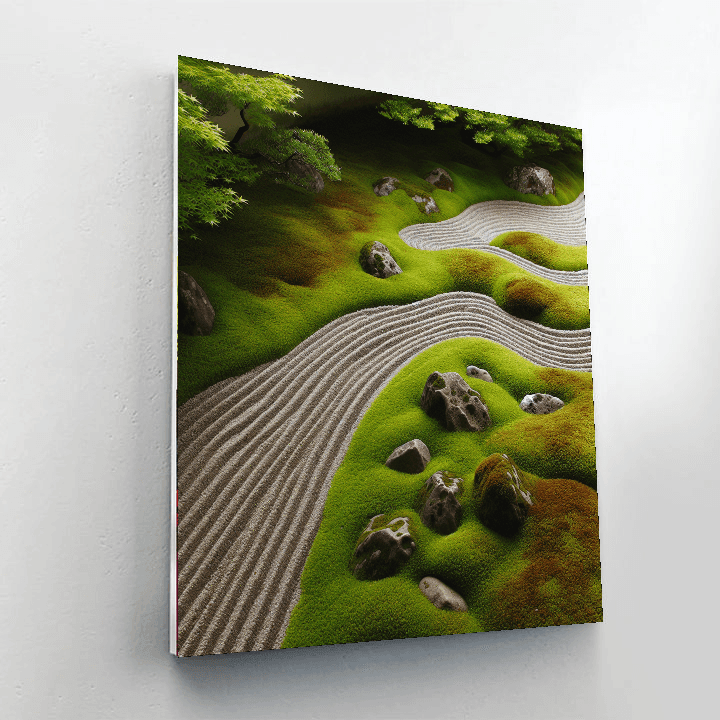 Zen Pathways Painting By Numbers Kit