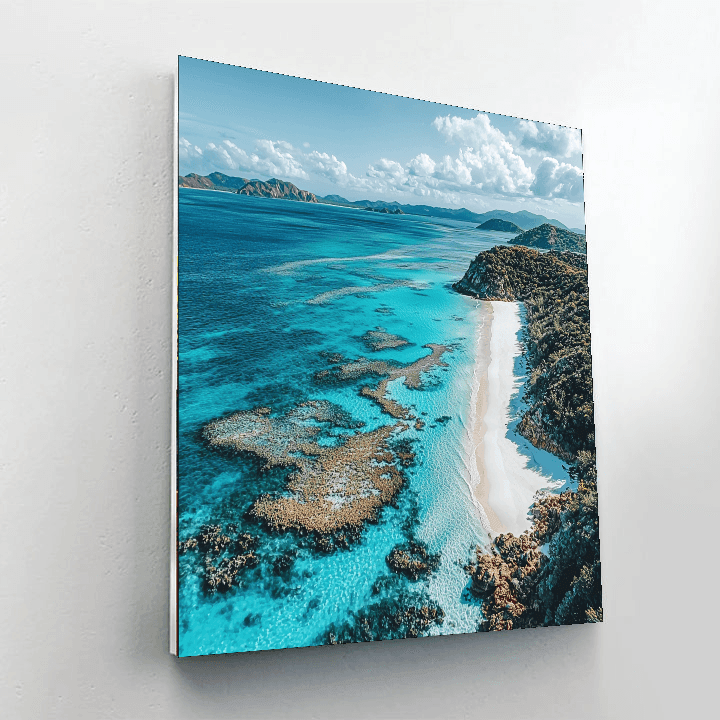 The Whitsunday Islands Numbered Painting Kits