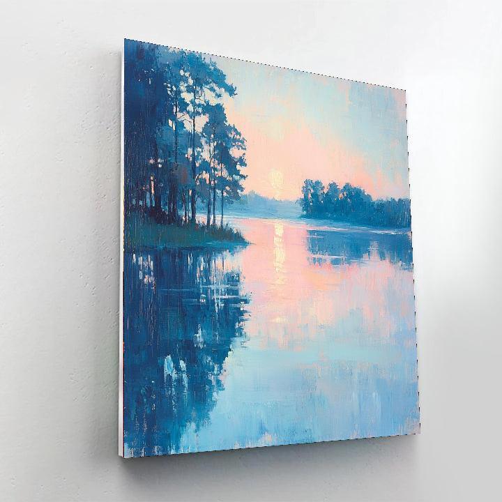 Edgar Degas Inspired Tales Of Reflection  Numbered Painting Kits