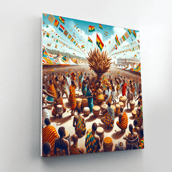 New Yam Festival - Accra, Ghana Paint By Number