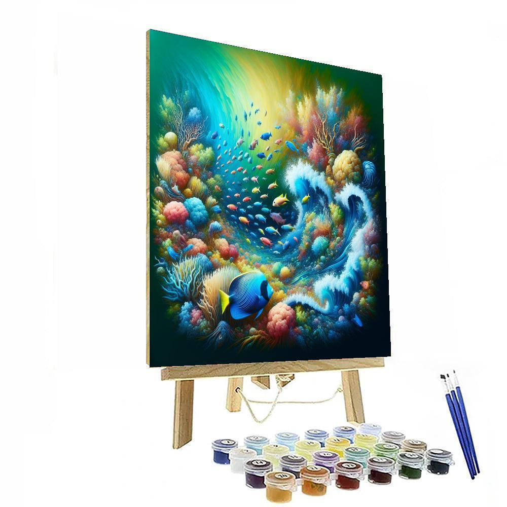 Fish's Ocean Symphony Paint By Number