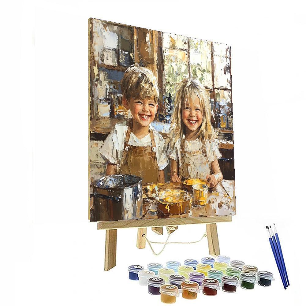 Mothers Are The Best Friends Painting By Numbers Kit
