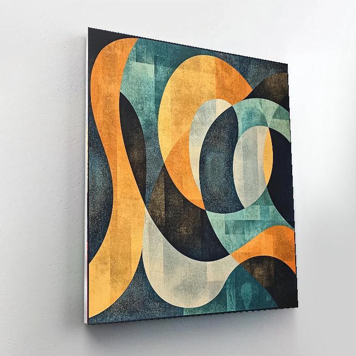 Max Ernst Inspired Imaginative Echoes  Painting Number Kit