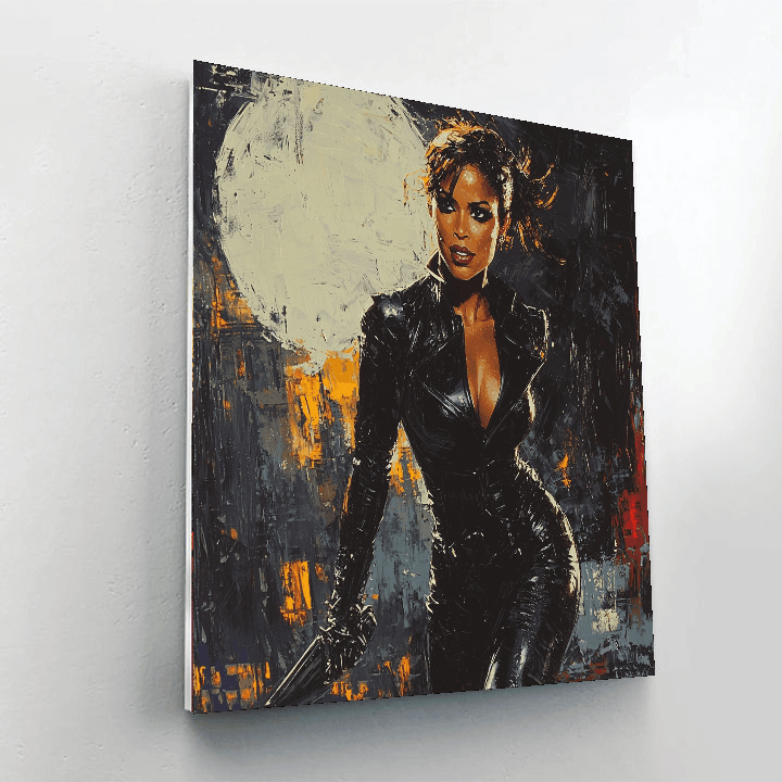 Halle Berry: The Fierce Grace Of Catwoman Paint By Numbers Kits