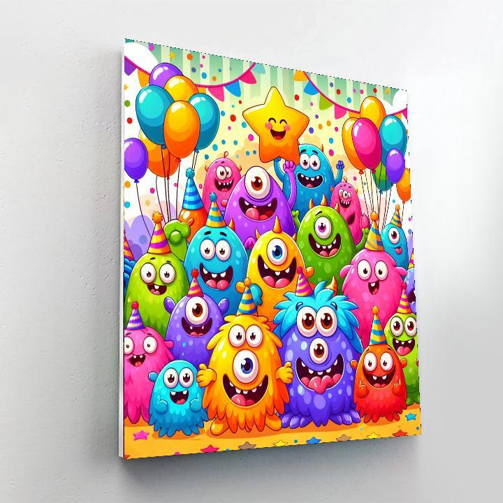 Funky Monster Adventure Paint By Numbers Kits