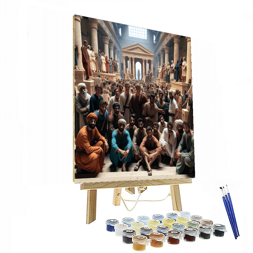 The International Festival Of Ancient Art Number Painting