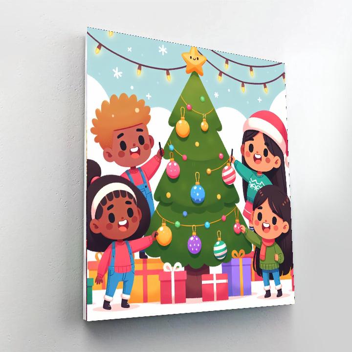 Magical Holiday Celebrations Paint By Numbers
