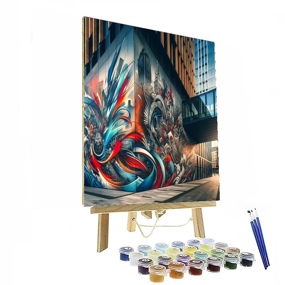Modern Urban Street Art Paint By Numbers Art