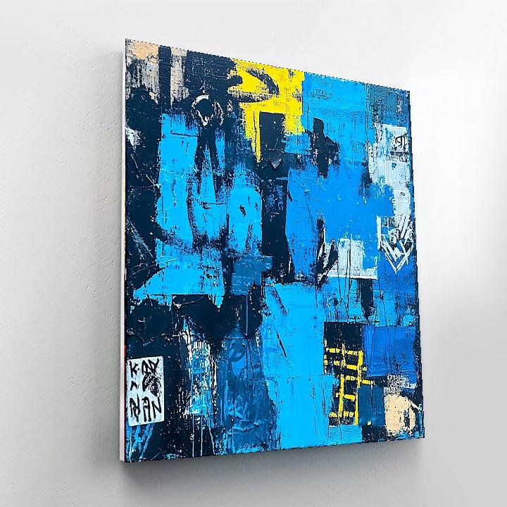 Jean-Michel Basquiat Inspired Fragments Of Identity  Paint By Numbers Kits