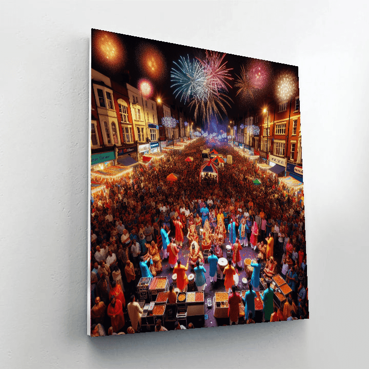 Diwali - Leicester, United Kingdom Paint By Number