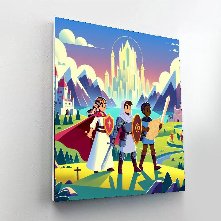 Epic Fantasy Journey Paint By Numbers Kits
