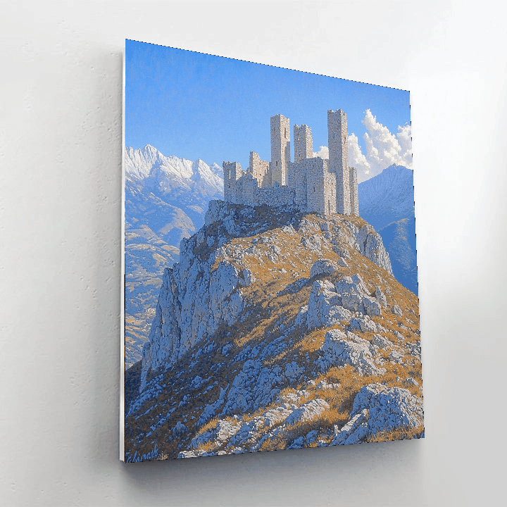 Rocca Calascio - Abruzzo Paint By Numbers