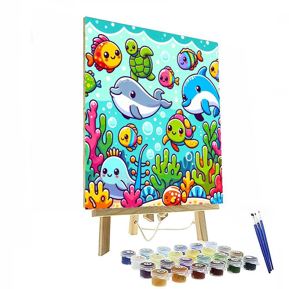 Ocean Exploration Squad Paint By Numbers Art