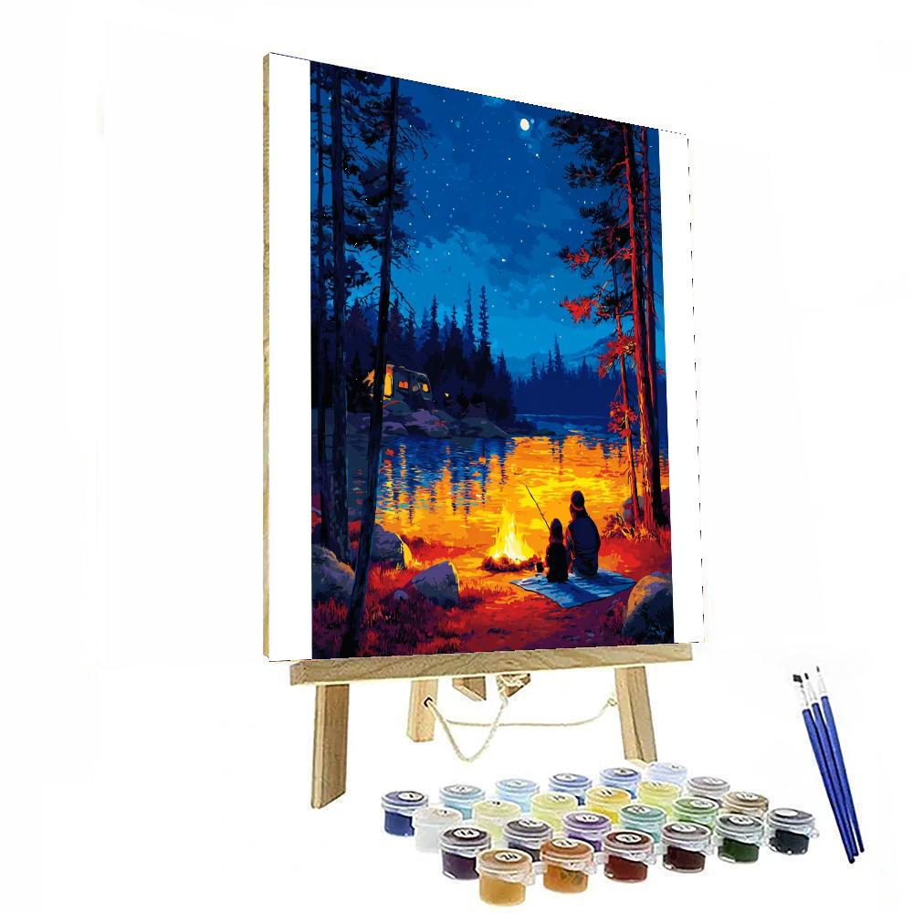 Family Campfire Stories Paint By Numbers Kits