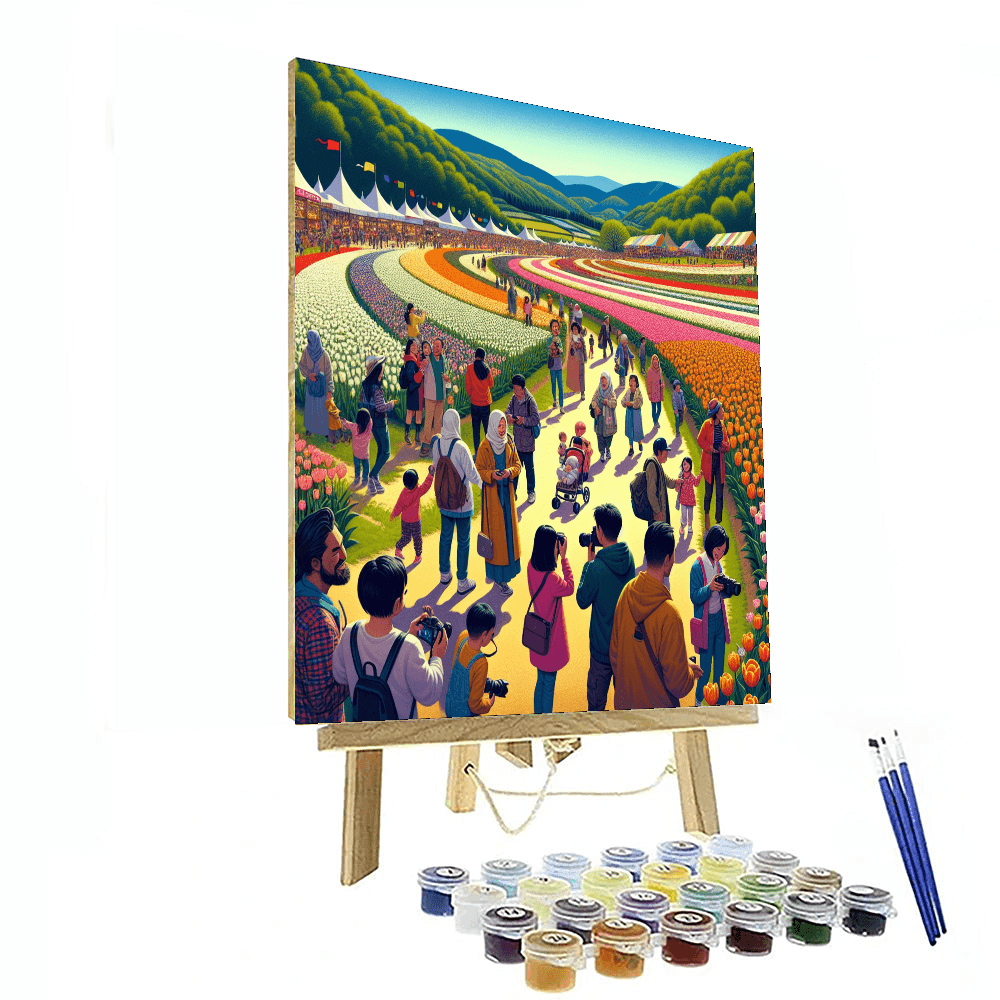 The Tulip Festival Number Painting