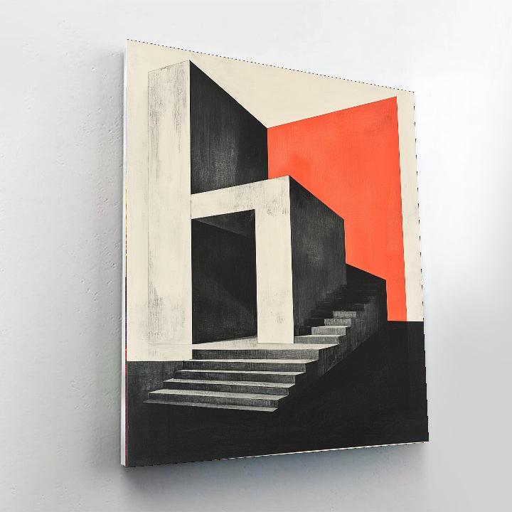 Banksy Inspired The Void Within  Number Painting